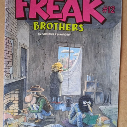 The Fabulous Furry Freak Brothers #12 comic magazine used, English