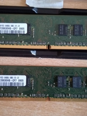 Μνήμες RAM DDR2 1GB 2τεμ.