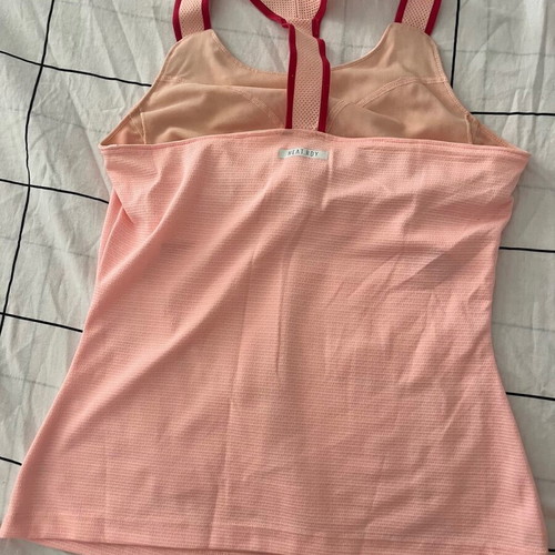 Adidas sleeveless top pink like new, size M