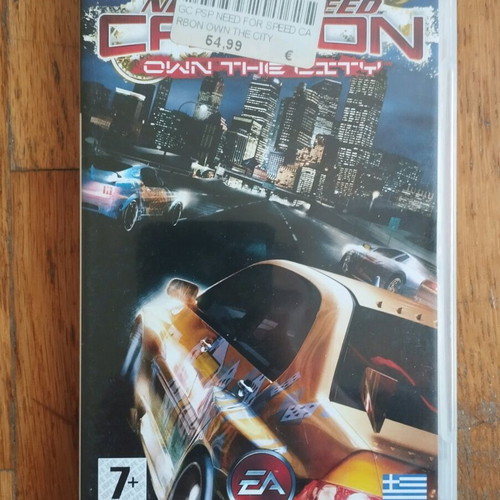 PSP Need for Speed Carbon Own the City μεταχειρισμένο, ελληνικό