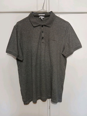 Calvin Klein Golf grey polo shirt size medium like new