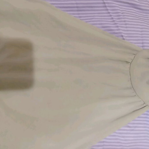 Paranoia beige backless top like new, size S
