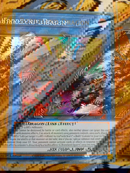 Borrelend Dragon (Super Rare, Yugioh)