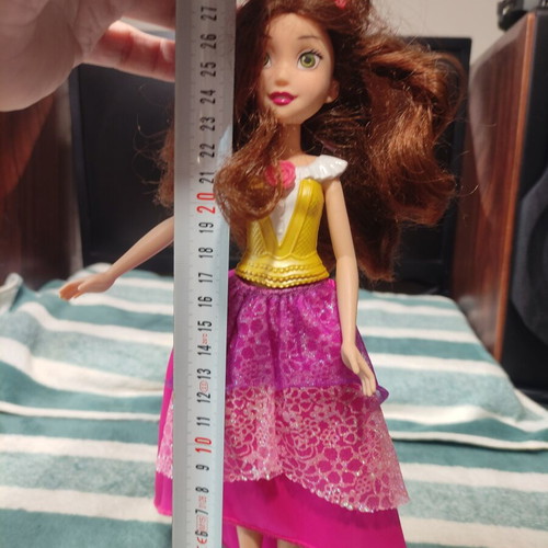 Mattel Disney Basic Fashion Doll Princess Belle used
