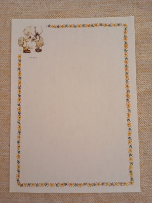 Sarah Kay vintage letter paper like new
