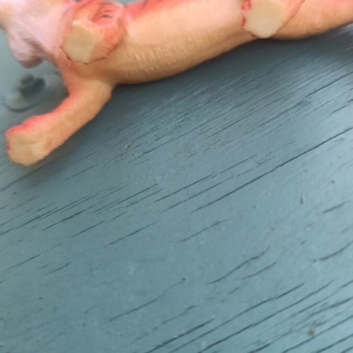 Realistic plastic tiger figure, about 10 cm
