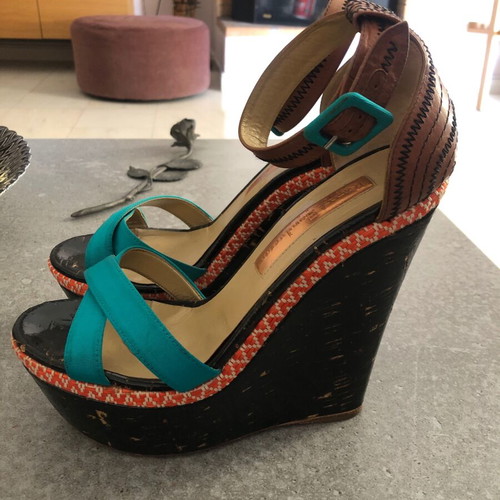 Rupert Sanderson platforms size 39 like new