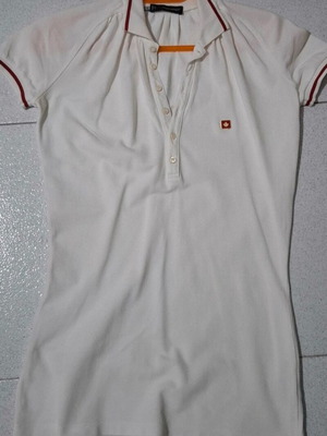 Dsquared2 white polo t-shirt, size S