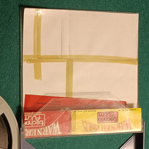 Super 8mm color film Warner Bros used, animated