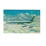  Κάρτα Ολυμπιακή Αεροπορία Boeing 707-320 Super Fan Jet .