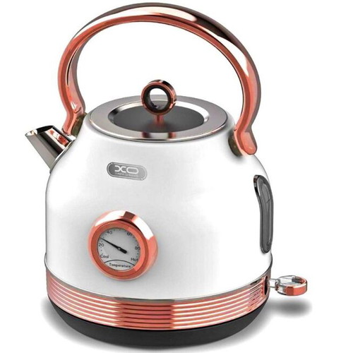 XO CF6 Electric Kettle White New