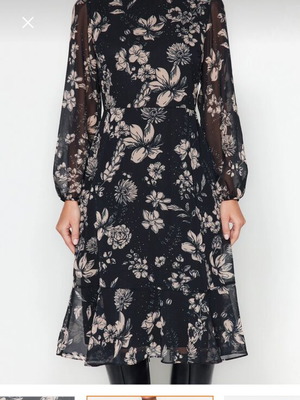 Trendyol dress new, size 36, black and white