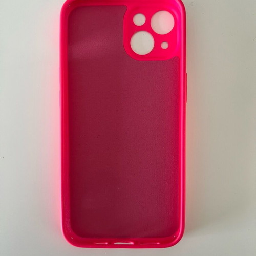 iPhone 13 case new in bright color with velvety texture