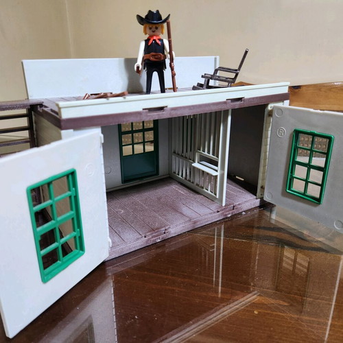Playmobil 3423 Sheriff’s Office used vintage collectible