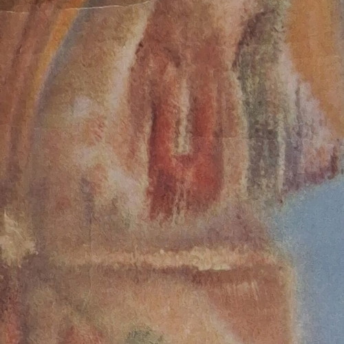The Minaret Lithograph 1957 by G. Pol Georghiou like new