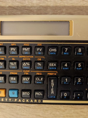 Hp 12c scientific calculator like new
