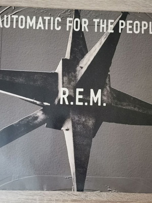 R.E.M. Automatic For The People βινύλιο μεταχειρισμένο, πρώτη ευρωπαϊκή κοπή 1992