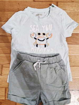 Orchestra clothing set for 1.5 years like new, turquoise