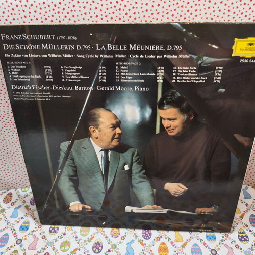 Die Schöne Müllerin vinyl record used, classical