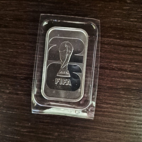 Certified American Silver Coins Collection, 2 FIFA One Troy Ounce