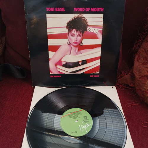 Toni Basil Word Of Mouth vinyl record used, pop genre