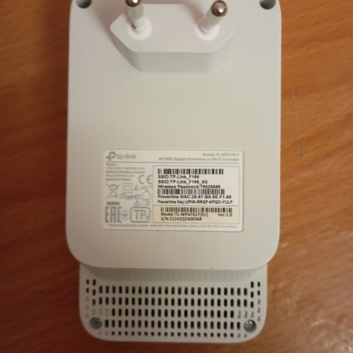 TP-Link AC powerline WiFi router