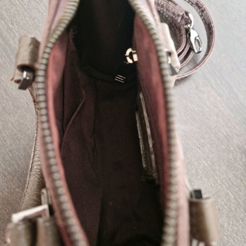 Sisley crossbody bag brown like new