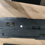 Innovator wireless keyboard used without flash drive and battery cover