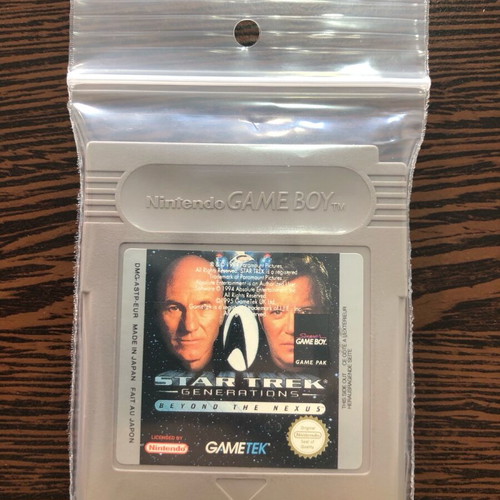 Star Trek Generations Nintendo GameBoy used game
