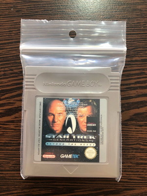 Star Trek Generations Nintendo GameBoy used game