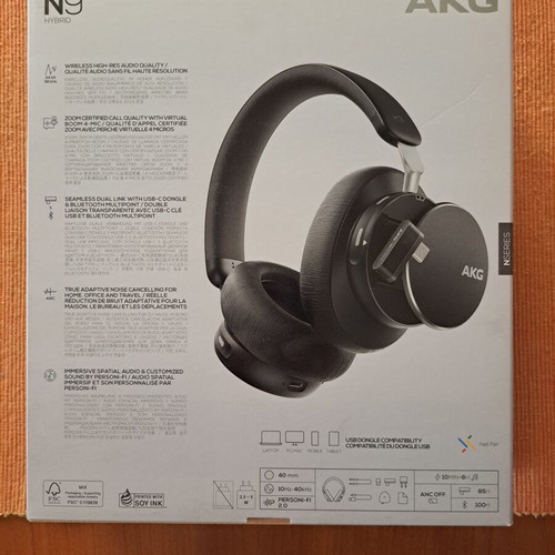 AKG N9 Hybrid Bluetooth headphones