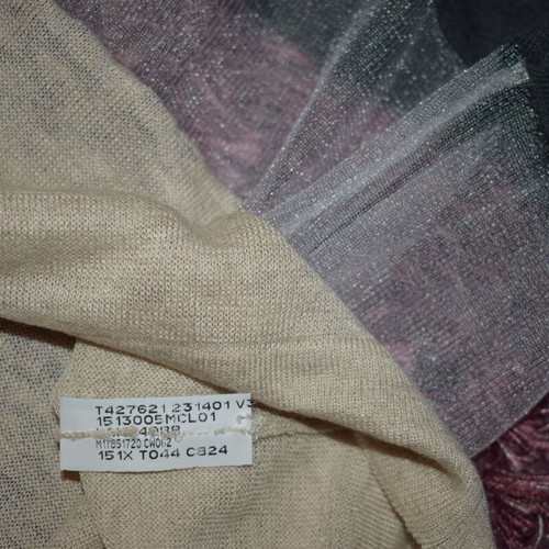 Brunello Cucinelli tank top like new, woman L/XL, gray and beige