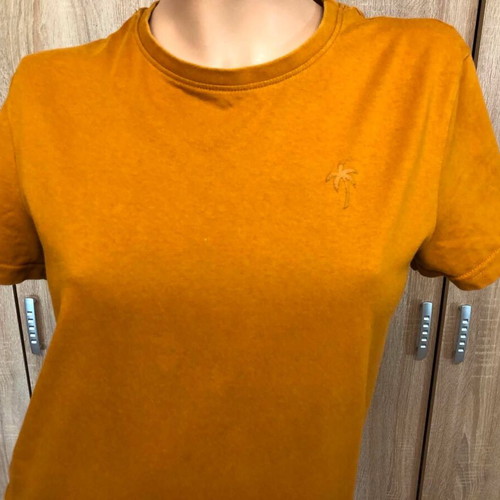 Orchestra T-shirt, orange, size S, cotton