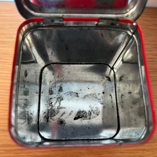 Melroses 1950 metal tea tin used