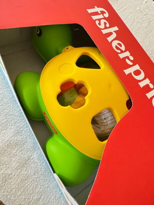 Fisher Price Baby Toy Turtle Shape Sorter New