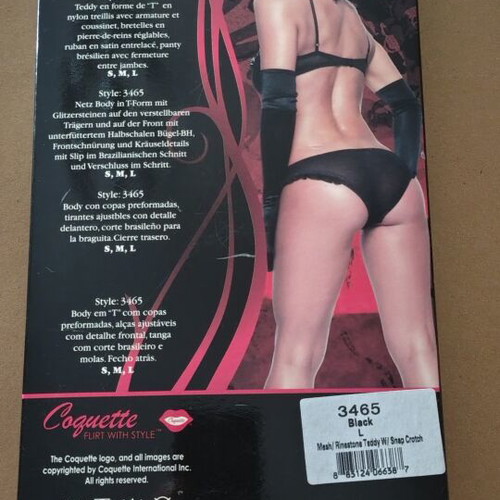 Lingerie new, black