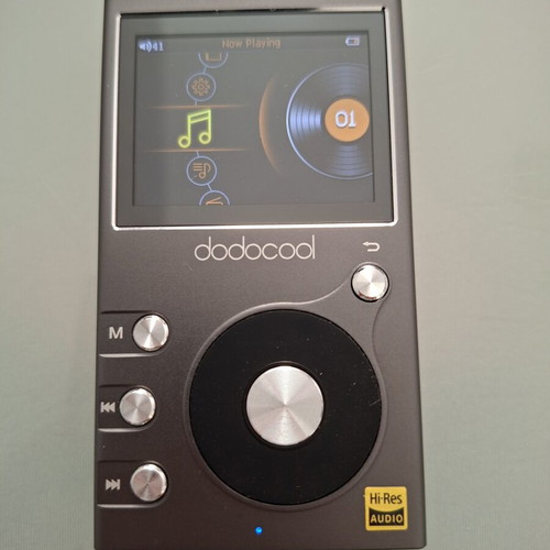 Dodocool DA106 mp3 player used, 8GB, Hi-Res audio
