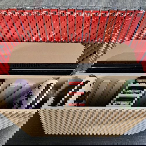 Nintendo Switch dock organizer нов 3D принтиран за OLED