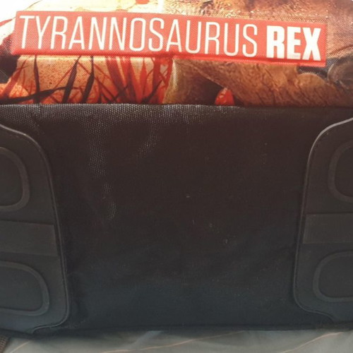 Jurrasic World school backpack used 45 x 35 cm with 3 compartments