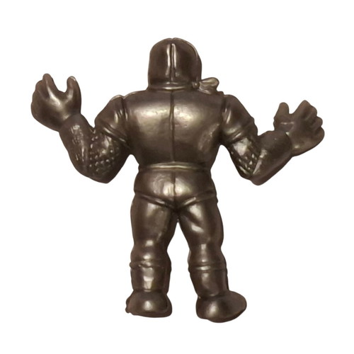Vintage El Greco Exogini Cosmix Rambo silver figure used, 80s