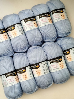Baby Smiles Bravo Baby 100 knitting yarn set, 10 pieces, new, hypoallergenic
