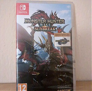 Monster Hunter Rise Sunbreak Nintendo Switch