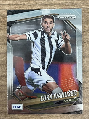2025-26 Panini Prizm FIFA Soccer Luka Ivanusec card like new