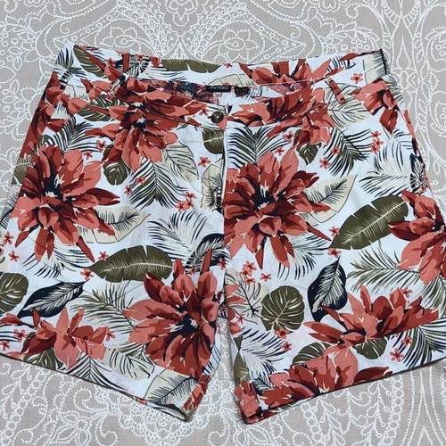 Esmara shorts with tropical print like new, size L-XL