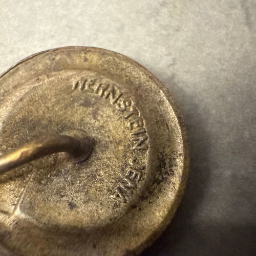 DRL Reichssportabzeichen German stickpin WWII, Wernstein Jena