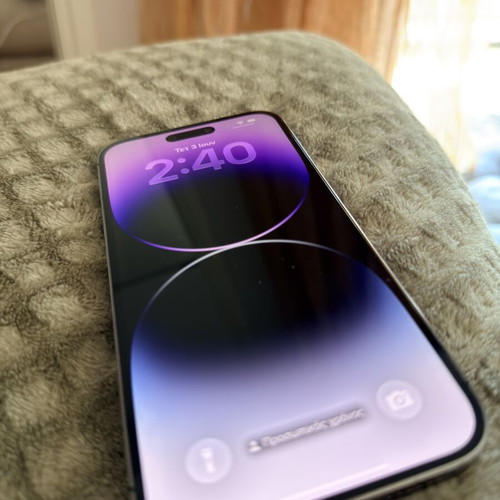iPhone 14 Pro Max 128GB used, Deep Purple, Dual SIM