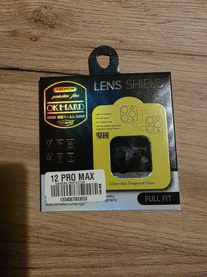 Camera protector for iPhone 12 Pro Max like new, single piece