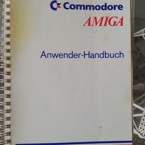 Commodore Amiga 1000 manual used