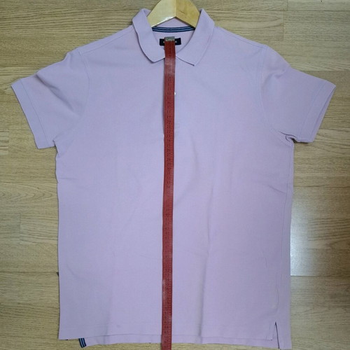 Massimo Dutti polo t-shirt pastel lilac like new, size L
