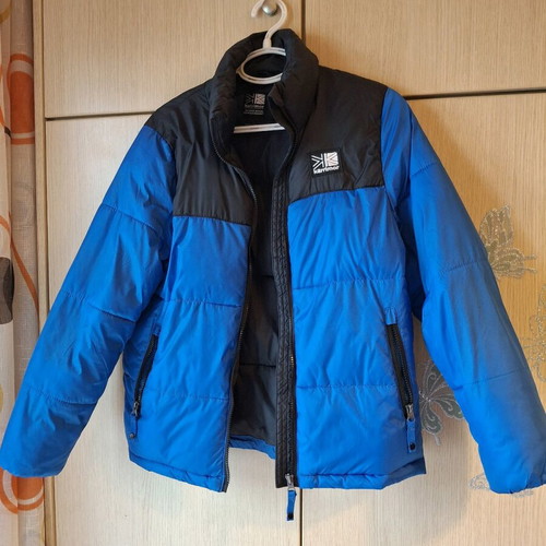 Karrimor Puffer Jacket like new, blue/black, size S